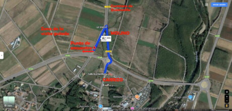 Punto de encuentro visita guiada de Vendolupulo