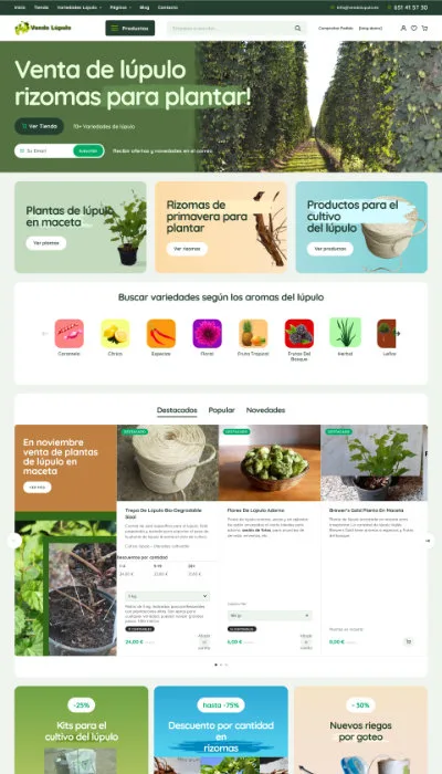 Un paseo por el nuevo vendolupulo.es